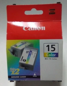 NEU Original Canon BCI-15 Color Tintentank Doppelpack B11 - Bild 1 von 3
