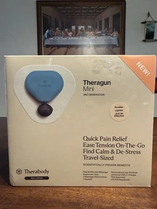 Therabody Theragun Mini (3. Gen) Tragbares Massagegerät - Türkis NEU VERSIEGELT - Bild 1 von 6