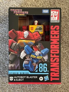 Transformers Studio Series 86-25 Autobot Blaster & Eject MISB - Picture 1 of 5