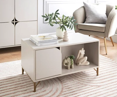 Mayfair 1 Door Coffee Table Living Room Furniture Modern Home Display Unit New - Image 1 of 3