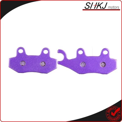 Kit de pastillas de freno delanteras/traseras izquierda y derecha de fibra de carbono para Yamaha YFZ450R 2009-12 Foto 1 de 4