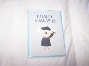 Papyrus Abschluss Grußkarte & Umschlag ~ total koalafiert - Bild 1 von 2