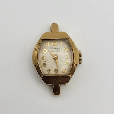 Reloj Pennys Benrus Mujer Vintage Sin Pulsera Chapado en Oro *TAL CUAL* *Para Piezas* Foto 1 de 4