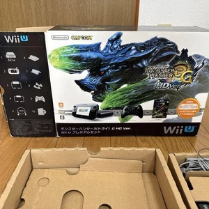 Nintendo Wii U Monster Hunter 3G HD Ver 32GB Premium Set gebraucht aus Japan - Bild 1 von 5