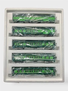 Williams O Gauge Trains Crescent Limited Aluminum Deluxe 5 Car Passenger Set - Picture 1 of 5