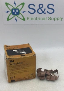 3M Scotchlok 567 Flame Retardant Electrical Tap Connectors - Box of 50 - Picture 1 of 9