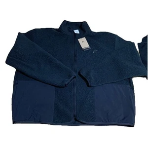 Nike Club winterliche Fleece Sherpa Jacke schwarz Herren Größe XLarge FB8386-010 neu mit Etikett - Bild 1 von 9