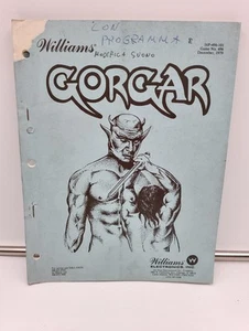Williams GORGAR Pimball Electrical Diagrams Manual/MANUALE SCHEMI ELETTRICI - Imagen 1 de 3