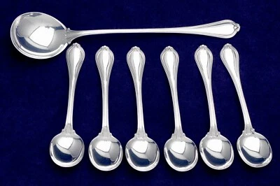 Paul Revere de Towle Muddler de chocolate de plata de ley con 6 cucharas de chocolate Foto 1 de 3