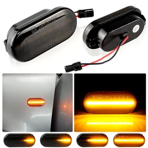 2X Dynamic LED Side Marker Turn Signal Light Fit For Ford C-Max Focus MK2  - Picture 1 of 8