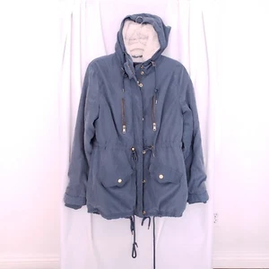 Kareakey Damen Jacke blau grau flauschig innen Größe XL - Bild 1 von 18