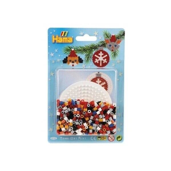 HAMA BÜGELPERLEN-SET WEIHNACHTEN ANHÄNGER - Bild 1 von 1