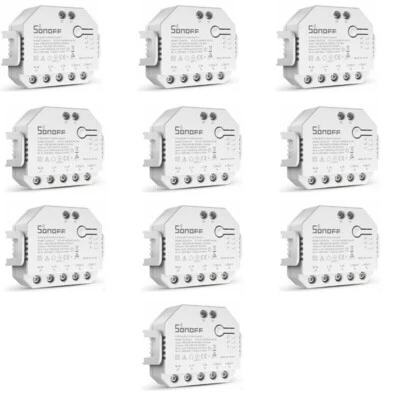 N.10 Interruttore Della Luce Intelligente MINI SONOFF DUAL R3 2-Gang 2-Way Smart