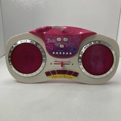 BARBIE Mix-It-Up DJ Turntables MUSICAL Electronic Toy 2010 KIDdesigns Mattel - Image 1 of 4