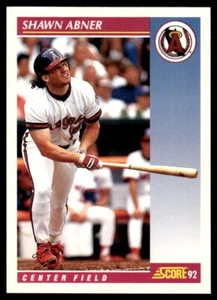 Puntuación Shawn Abner California Angels 1992 #616 - Imagen 1 de 2