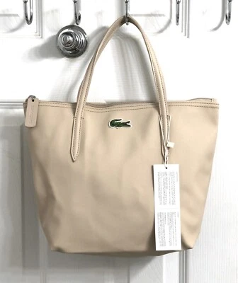 LACOSTE Small Shopping Bag Smoke Gray NF0276PO - Image 1 of 4