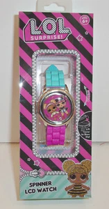 LOL L.O.L. SURPRISE SPINNER WATCH LCD Display Kids Adults Silicone Band NEW! - Picture 1 of 3
