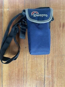 Lowepro AF Mini Blue Compact Digital Camera or Other Bag Pouch Cross Body Belt - Picture 1 of 8