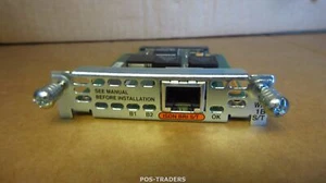Cisco WIC-1B-S/T - ISDN BRI 1-Port WAN Interface Card PULLED FROM CISCO 1760 - Afbeelding 1 van 4