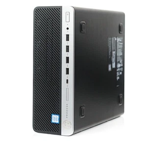 HP ProDesk 600 G4 SFF Desktop Intel i5-8500 3GHz 16GB 512GB SSD Windows 11 Pro - Afbeelding 1 van 7