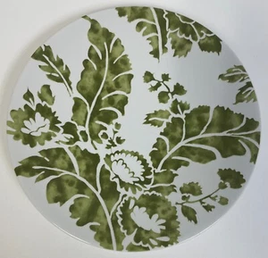 Roscher Ambiance Collection Grün Weiß 8 1/4" Coupe Salat Dessert Brot Teller - Bild 1 von 6
