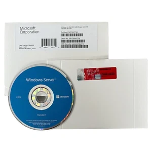 Windows Server STD 2019 64bit English 1pk DSP 16 Core License New Sealed - Picture 1 of 1