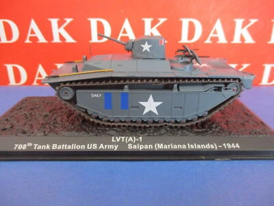Die cast 1/72 Modellino Carro ArmatoTank LVT(A)-1 708th Tank Bat. Saipan 1944 - Immagine 1 di 4
