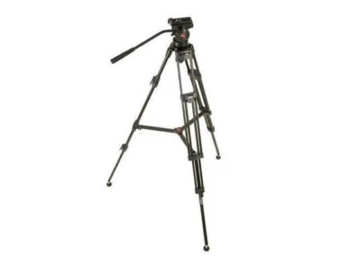 3Pod V3AH 3-Section Aluminum Video Tripod with 2-Way Fluid Head #3P-V3AH - Image 1 of 4