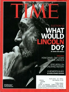 November 5, 2012 TIME ABRAHAM LINCOLN, Steven Spielberg, Daniel Day-Lewis - Imagen 1 de 1
