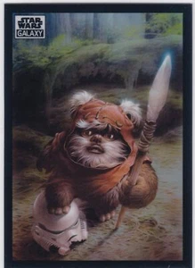 Star Wars Chrome Galaxy Refractor #68 2022 Wicket W. Warrick - Imagen 1 de 1