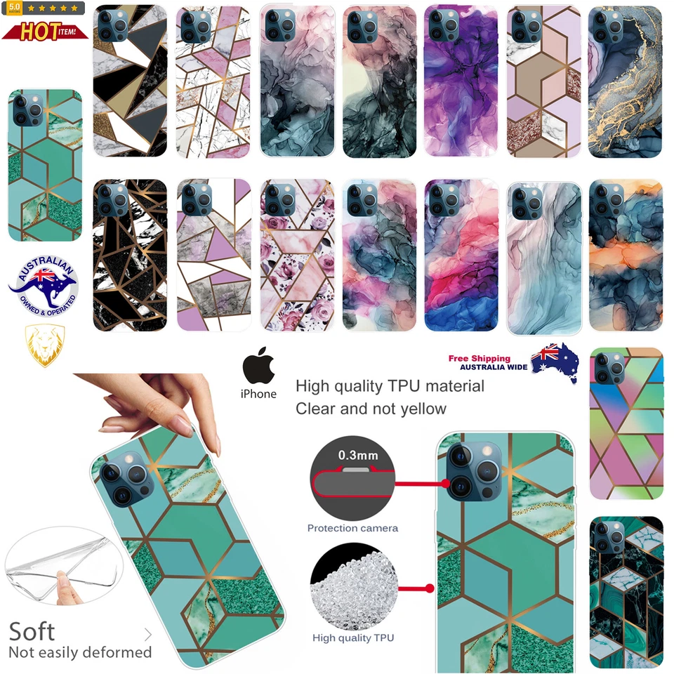 TPU Protective Case For iPhone 13 excellent wear resistance bright color  - Image 1 of 4