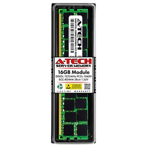 16GB DDR3L ECC REG (DELL SNPMGY5TC/16GWS A7088187 Equivalent) Server Memory RAM - Picture 1 of 2