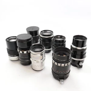 Kit de lentes de película retro paquete de 8 lentes montaje exaktar (repuestos/reparaciones) -BB- - Imagen 1 de 12