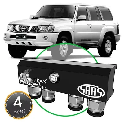 SAAS Diff Breather Kit - 4 Port For Nissan Patrol GQ Y60 1987-1997 - Image 1 of 4