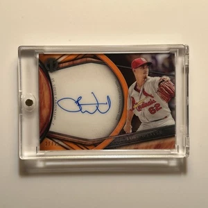 2018 Topps Tribute Tribute Auto Orange /25 Luke Weaver #TA-LW Auto NY Yankees - Picture 1 of 14