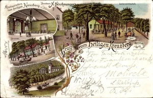 Litho Darmstadt in Hessen, Restaurant zum heiligen Kreuzuberg, N.... - 4563940 - Picture 1 of 2