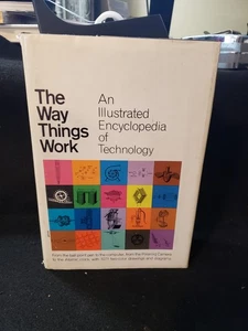 THE WAY THINGS WORK Illustrated Encyclopedia Technology 1967 Vintage Hardcover - Foto 1 di 2