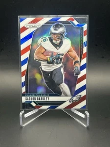 2024 Panini Prizm - Red White & Blue Prizm #232 Saquon Barkley - Bild 1 von 2