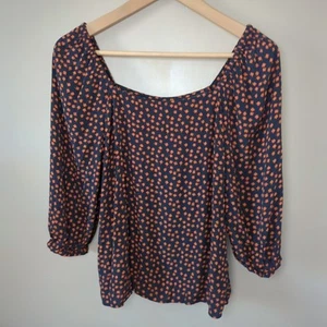 Whistles Womens Dainty Floral Blanche Top UK 8 Puff Sleeve - Picture 1 of 15