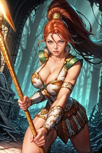TEELA 200x Fine Art Print 13x19 Limited to 1/30 He-Man Masters Universe - Picture 1 of 1