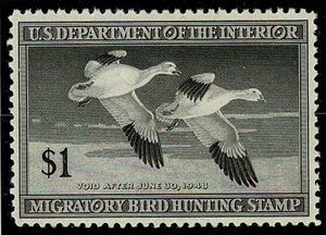 US Duck Stamp Scott #RW14 VF MNH - Picture 1 of 2