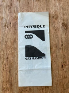 1986 San Francisco Gay Games II Physique competition program lgbtq ORIG - Picture 1 of 2