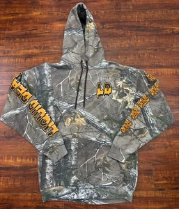 Liquid Death Limited Edition Camouflage Hoodie Men's Size Large HTF - Picture 1 of 10