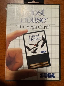 Cartucho de juego de cartas Ghost House en estuche para Sega Master System SMS - Imagen 1 de 3