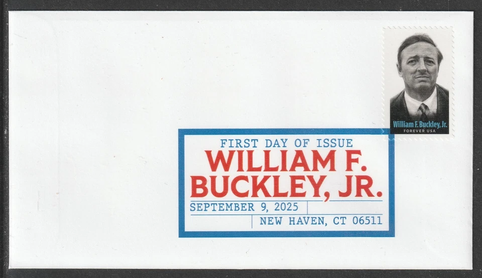 US 6032 William F Buckley Jr DCP FDC 2025 - Image 1 of 1