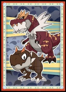 2013 Pokemon Center Exclusive Tyrantrum & Tyrunt Postcard Japanese - Picture 1 of 2