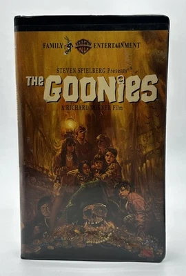 The Goonies VHS 1994 Video Tape 80s Family Adventure Movie Clamshell Foto 1 de 2