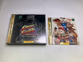 Used Street Fighter Collection Sega Saturn Game | Tested, Good Condition