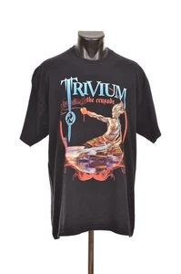 Fruit of the Loom Trivium The Crusade Europe 2006 Tour T-Shirt Metal Tee Gr. XL - Bild 1 von 8