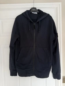 Stone Island Men's Hoodie Size M Navy Blue - Picture 1 of 3